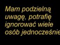 Mam podzielną uwagę