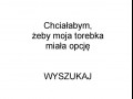 Chciałabym...