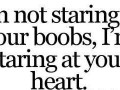 Staring