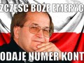 Szczęść Boże emeryci