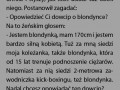 Opowiem Ci dowcip o blondynce...