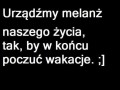 Melanż życia