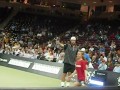 Andy Roddick naśladuje Marię Sharapovą