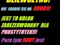 Dziewczyno nie farbuj się na rudo
