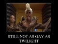 Not as gay as twilight