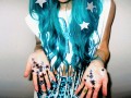 Blue hair