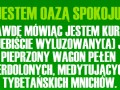Jestem oazą spokoju...
