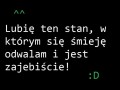 Lubię ten stan...