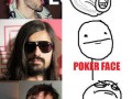 Poker face