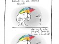 Historia z parasolem