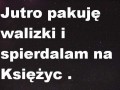 Jutro pakuję walizki