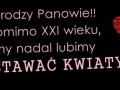 Lubimy dostawać kwiaty!