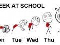 Week at school
