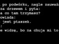 Biega Jasiu po podwórku
