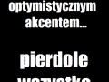 Optymistyczny akcent