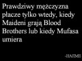 Prawdziwy mężczyzna płacze...