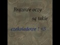 Brązowe oczy