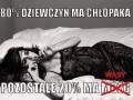 Dziewczyna, mózg, wąsy!