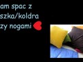 Kocham spać...