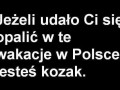 Jeżeli udało Ci się opalić w te wakacje w Polsce, to jesteś kozak