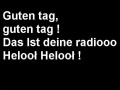 Guten tag, guten tag