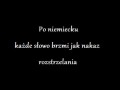 Po niemiecku...