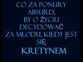 Co za ponury absurd