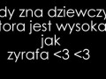 Wysoka jak żyrafa