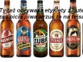 Odrywanie etykiet z butelek od piwa