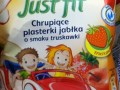 Chrupiące plasterki jabłka...