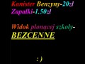 Widok płonącej szkoły...