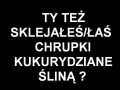 Sklejanie Chrupek kukurydzianych