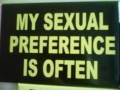 My sexual preference
