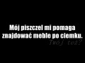 Mój piszczel mi pomaga