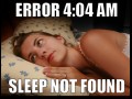 Error 404 - sleep not found