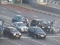 Motocyklista czołowo wjechał w samochód