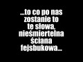 Nieśmiertelna ściana Facebookowa