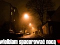 Uwielbiam spacerować nocą...