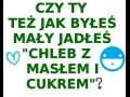 Chleb z masłem i cukrem