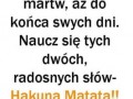 Hakuna Matata!