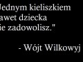 Jednym kieliszkiem nawet dziecka nie zadowolisz...