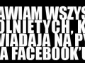 Odpowiadają na pytania na Facebooku