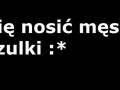 Lubię nosić męskie koszulki