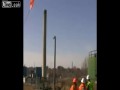 Nieudane wyburzanie.