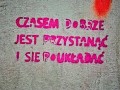 Czasem dobrze jest przystanąć i się poukładać
