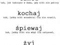 Tańcz kochaj śpiewaj zyj