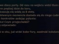 Kumpel wbija na typowe disco party