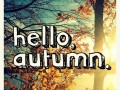 Hello, autumn