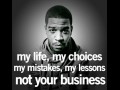 Not your business