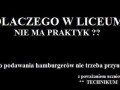 Praktyki w liceum